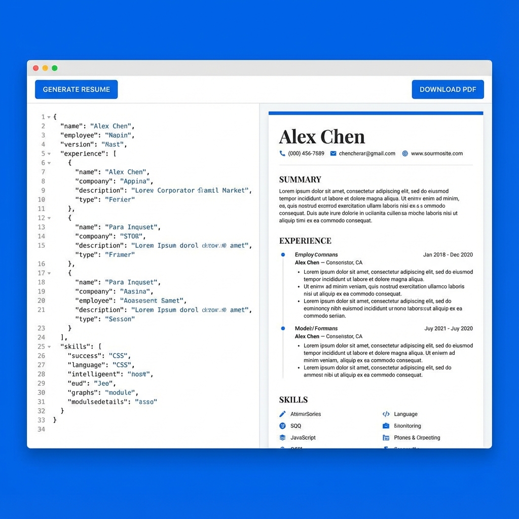 Resume Generator