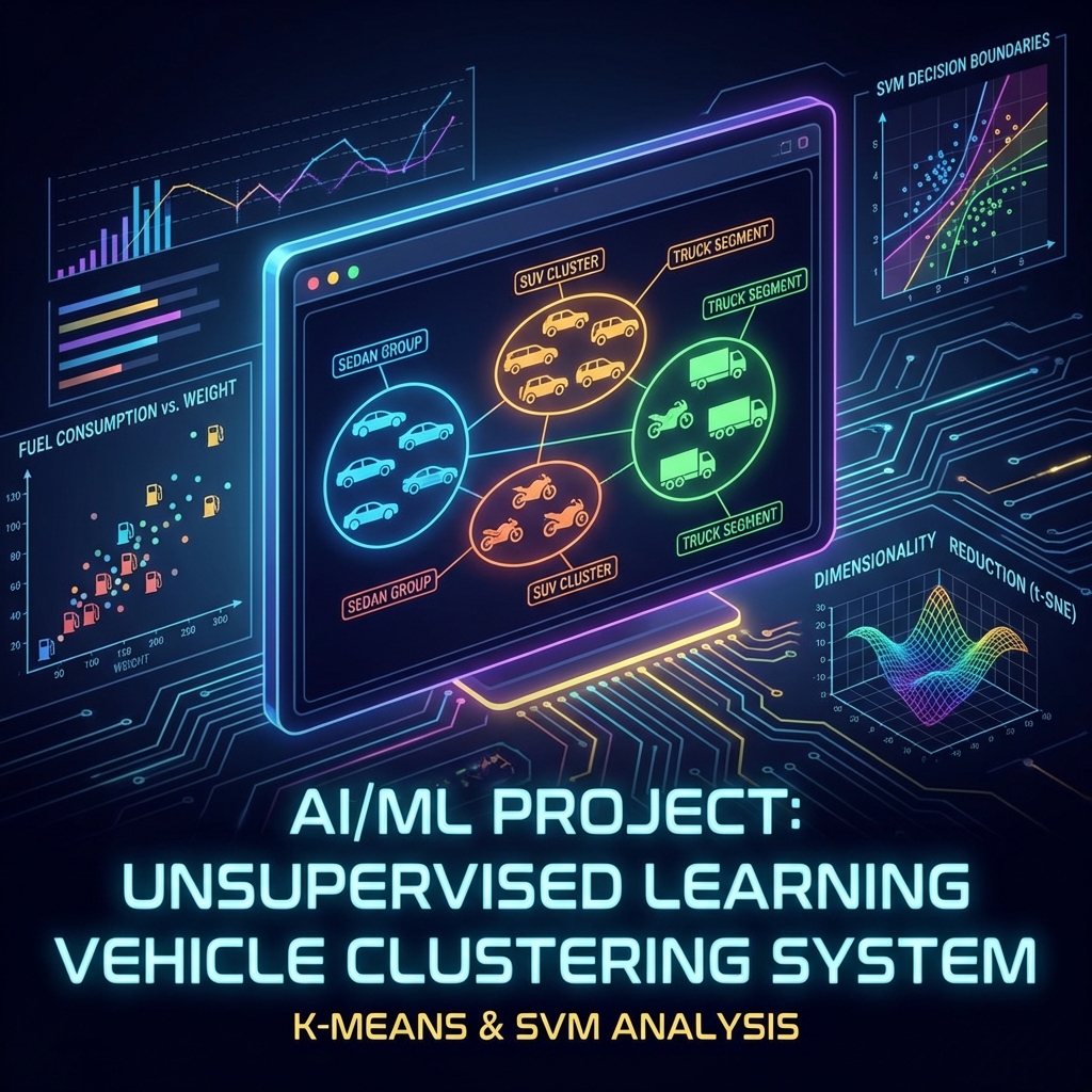 Unsupervised Learning: Vehicle Clustering
